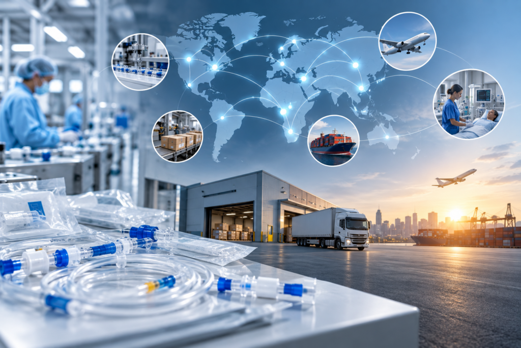 From Local Supply to Global Care: How Medical Devices Reach the World